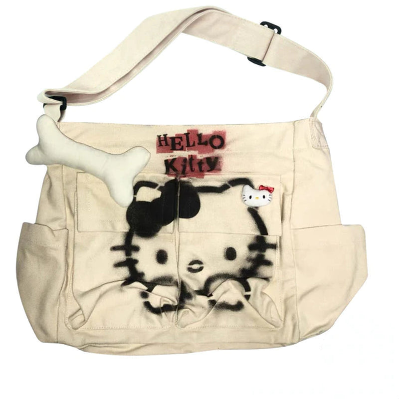  Hello Kitty Messenger  Bag