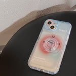 Clock Transparent Phone Case