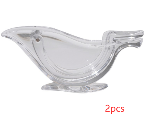 Manual Lemon Juicer Transparent Acrylic