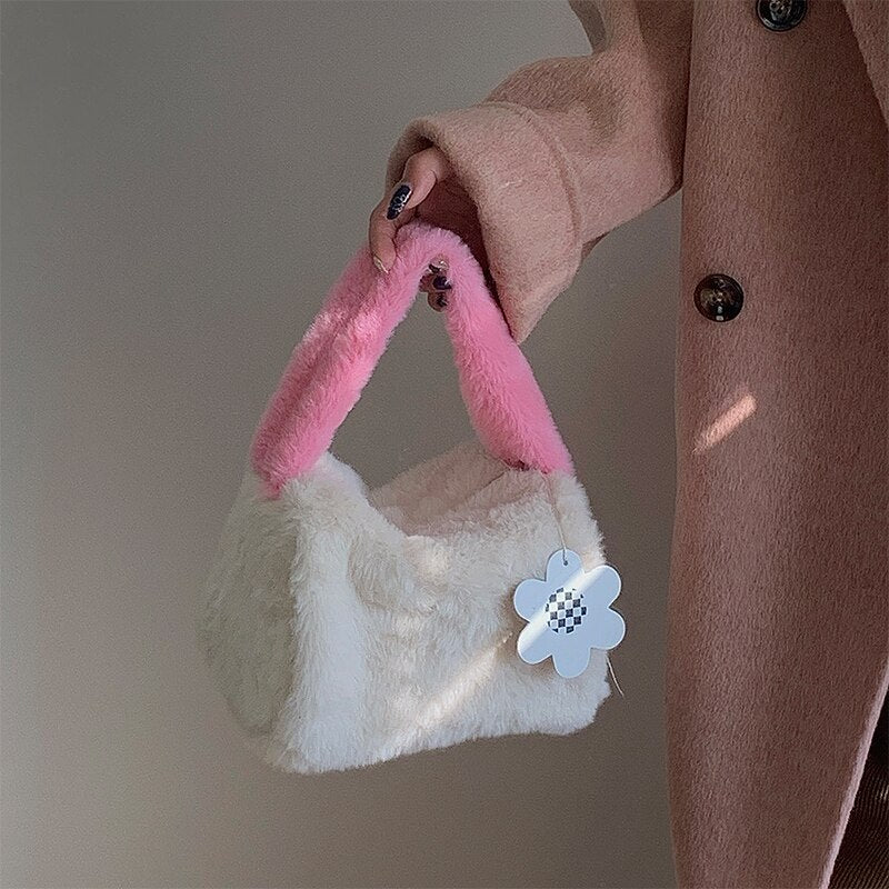 Soft Plush Shoulder Bag